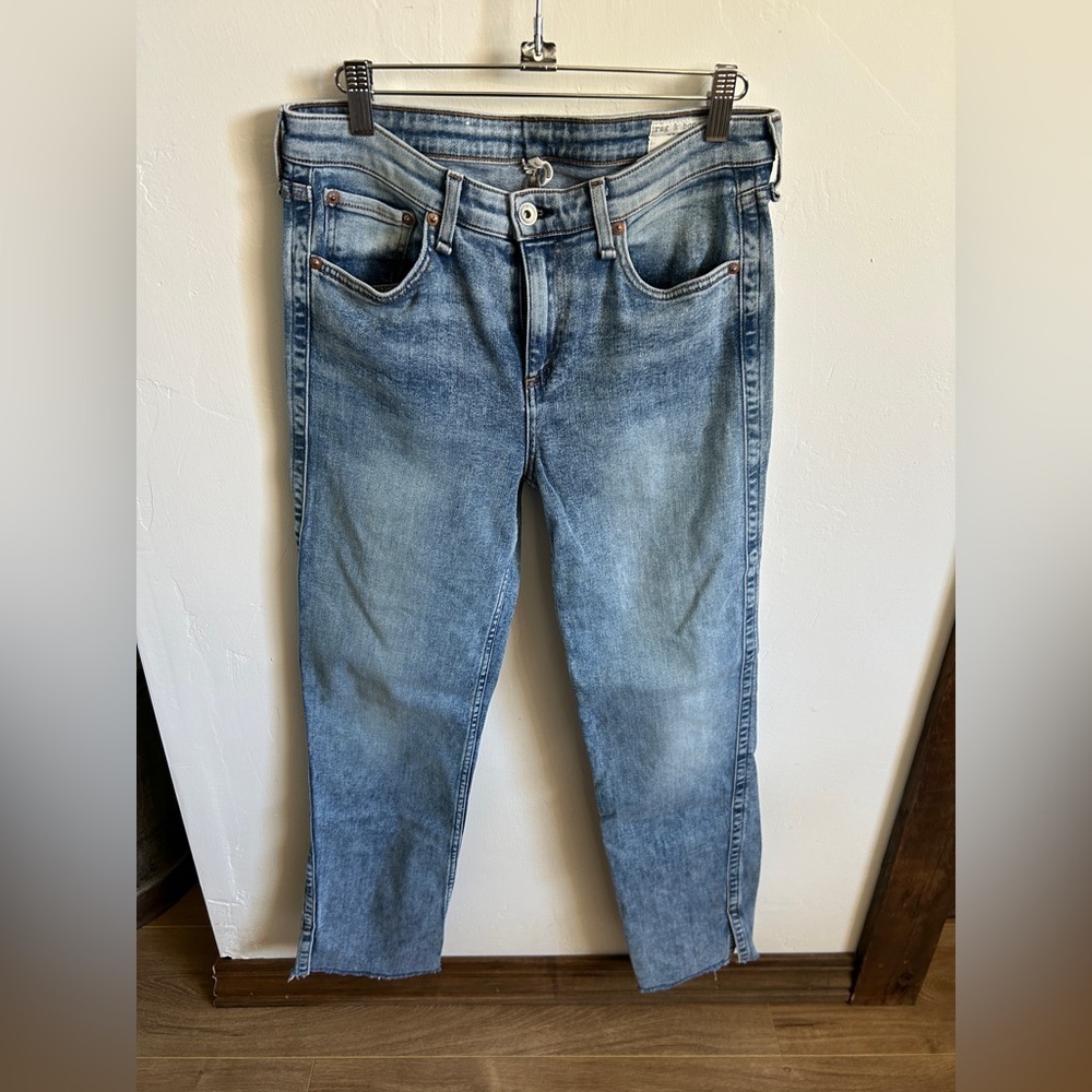 Rag & Bone Cate Mid-Rise Flare